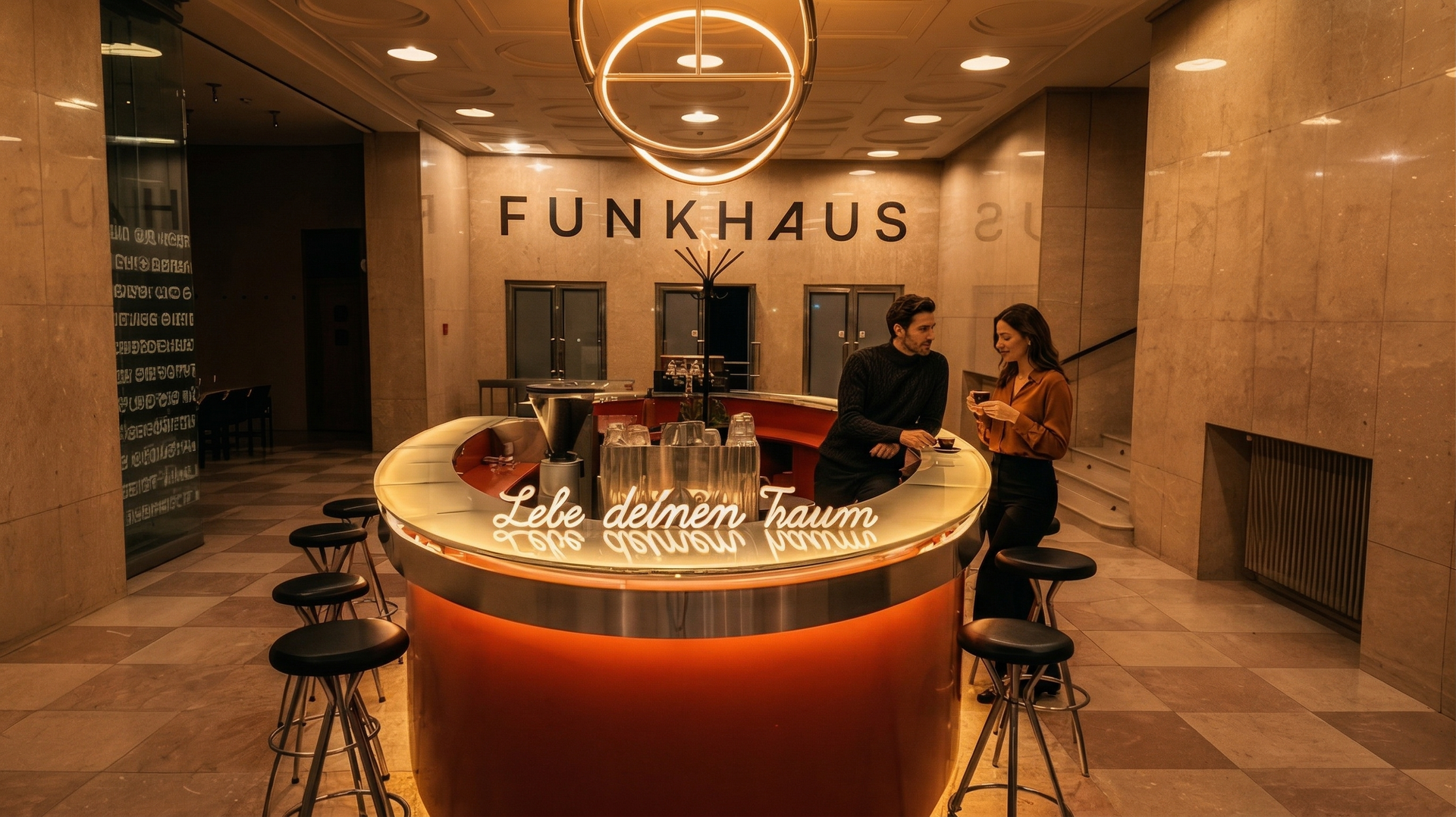 Foyer Reception Neon Alt