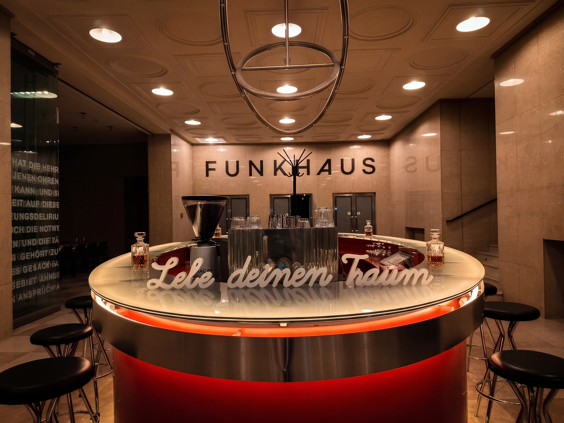 Foyer Reception Signage Alt